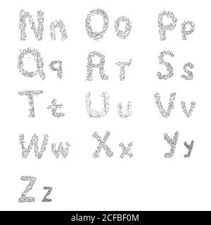 Vektor typografische Buchstaben Design für Drucke und Dekorationen par Stock Vektor