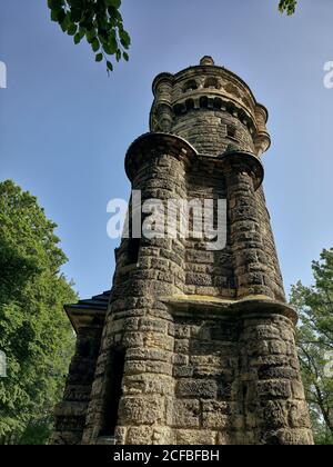 Mutterturm, von-Kühlmann-Straße, Landsberg am Lech, Oberbayern, Freistaat Bayern, Deutschland, Historische Altstadt, Romantikstraße Stockfoto