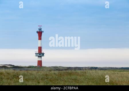 Neuer Leuchtturm Wangerooge Osten Friesische Insel Ostfriesland Niedersachsen Deutschland Stockfotografie Alamy