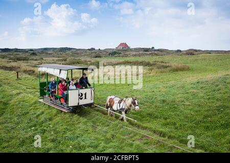 Museum Pferderennen, Spiekeroog, Ostfriesische Inseln Stockfoto