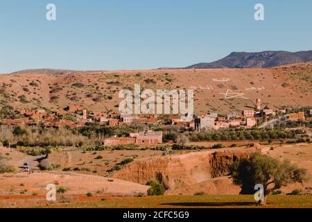 Ouzoud Atlas Gebirge Exkursion Rundreise in Marokko Stockfoto