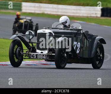 Iain Roche, Frazer Nash TT Replik, Race for Frazer Nash/GN Cars, VSCC Formula Vintage, Mallory Park, Leicestershire, England, 23. August 2020. Stockfoto