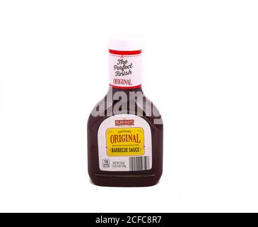 Burmans Barbecue Sauce Stockfoto