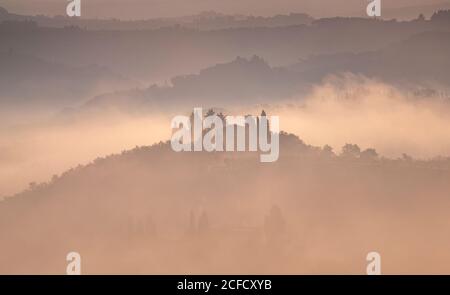 Europa, Italien, Toskana, Provinz Siena, San Gimignano, Stockfoto