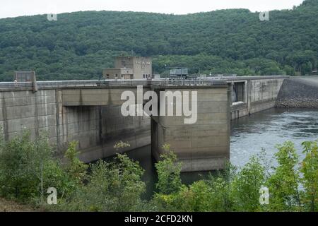 Kinzua Dam Power Station, Warren County, Allegheny National Forest, Pennsylvania, USA Stockfoto