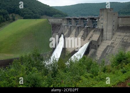 Kinzua Dam Power Station, Warren County, Allegheny National Forest, Pennsylvania, USA Stockfoto