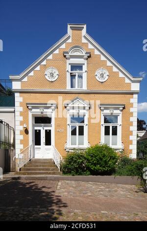 Altes Bremer Wohnhaus in Bremen-Vegesack, Bremen, Deutschland, Europa Stockfoto