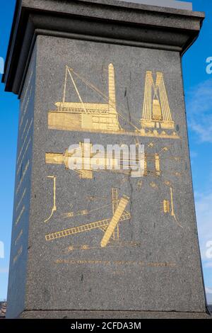 Obelisk von Luxor auf dem Place de la Concorde, Paris, Frankreich Stockfoto