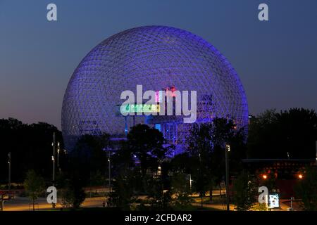 Biosphere Montreal, Umweltmuseum, Montreal, Provinz Quebec, Kanada Stockfoto