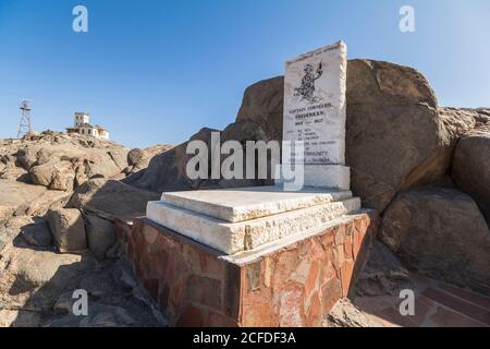 Shark Island - Halbinsel an der Küste von Luderitz, Namibia Stockfoto