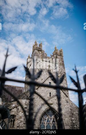 Tower of Black Abbey in Kilkenny, Irland Stockfoto