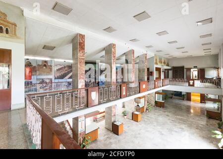 National Museum of Pakistan, Eingangshalle, Karachi, Sindh, Pakistan, Südasien, Asien Stockfoto