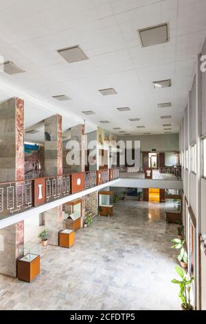 National Museum of Pakistan, Eingangshalle, Karachi, Sindh, Pakistan, Südasien, Asien Stockfoto