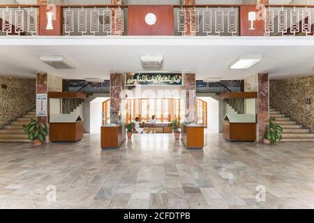 National Museum of Pakistan, Eingangshalle, Karachi, Sindh, Pakistan, Südasien, Asien Stockfoto