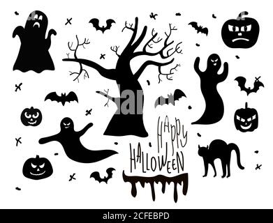 Halloween 1 Stock Vektor