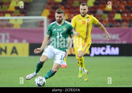 Rumänien gegen Nordirland , Bukarest 04.09.2021 , UEFA Nations League 2021 Stockfoto