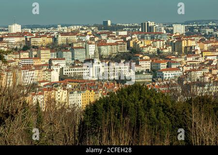 Ehemalige National School of Fine Arts in der Nachbarschaft croix-rousse, Lyon, Frankreich Stockfoto