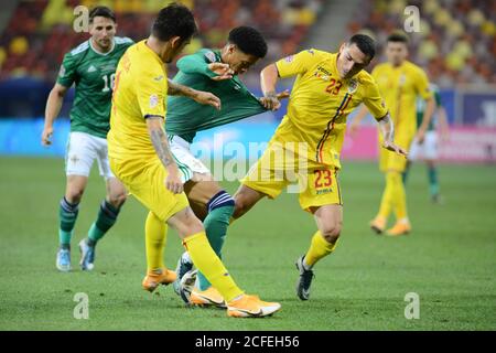 Rumänien gegen Nordirland , Bukarest 04.09.2021 , UEFA Nations League 2021 Stockfoto