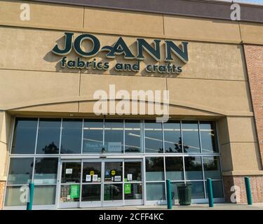 Ein Jo Ann Stoffgeschäft in Manteca California USA Stockfoto