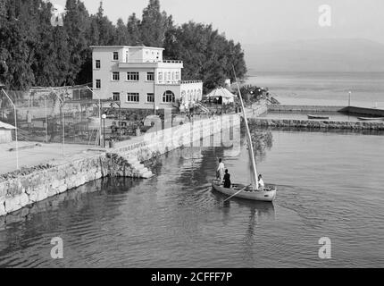 Bildunterschrift: Galiläa Lido - Ort: Israel ca. 1934-1939 Stockfoto