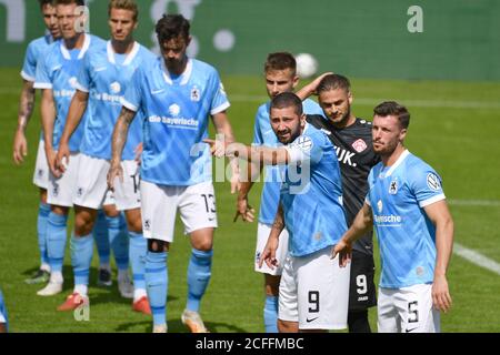 Sascha MOELDERS (TSV München 1860) Geste, gibt Anweisungen, Fußball 3. Liga, Toto Cup, Finale TSV München 1860-Kickers Würzburg, am 05.09.2020. Stadion an der Grünwalder Straße in München verbieten die DFL-VORSCHRIFTEN DIE VERWENDUNG VON FOTOGRAFIEN ALS BILDSEQUENZEN UND/ODER QUASI-VIDEO. Weltweite Nutzung Stockfoto