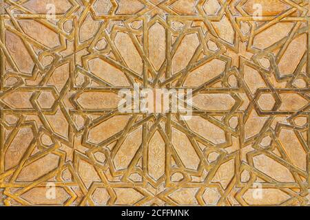 Die Haupttore des Königspalastes, Fes, Marokko Stockfoto