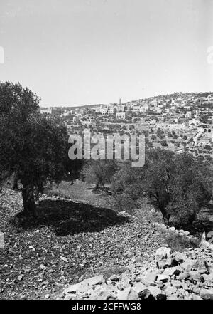 Bildunterschrift: Bethlehem und Umgebung. Beit Jala (Zelzah) Haus von Saul - Lage: West Bank--Beit Jala Ca. 1900 Stockfoto