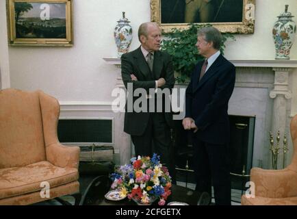 Jimmy Carter und Gerald Ford Ca. 24 Mai 1978 Stockfoto