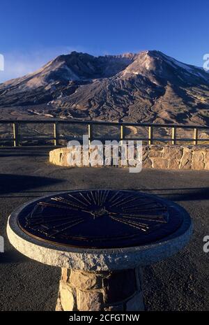 Bergfinder in Johnston Ridge, Mt St. Helens National Volcanic Monument, Washington Stockfoto