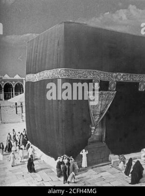 Geschichte Des Nahen Ostens - Das Kabba Mekka Stockfoto