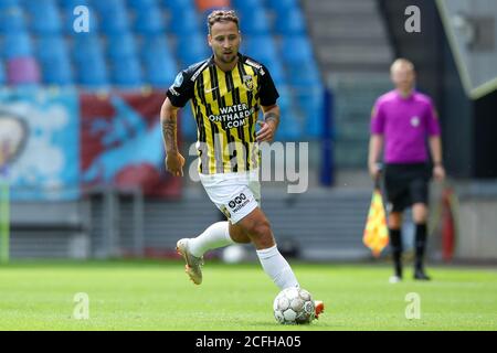 ARNHEM, NIEDERLANDE - 5. SEPTEMBER: Roy Beerens von Vitesse vor dem Freundschaftsspiel zwischen Vitesse und SV Darmstadt 98 am 5. September 2020 in Arnhem, Niederlande. *** Ortsüberschrift *** Roy Beerens Stockfoto