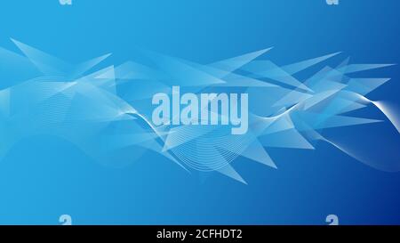 Blauer Hintergrund hell Glitter elegante Illustration Abstrakt Technologie Hintergrund Stockfoto