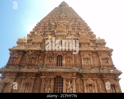 Hindu-Tempel in tamil nadu, Indien Stockfoto