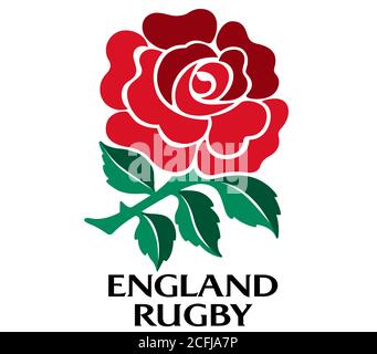 Englische Rugby-Nationalmannschaft Stockfoto