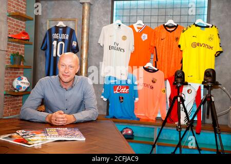 De Meern, Niederlande. September 2020. DE MEER, 06-09-2020 Voetbal International hat heute einen wöchentlichen Podcast über ihren Live-Stream Youtube Kanal gestartet. Simon Zwartkruis Kredit: Pro Shots/Alamy Live Nachrichten Stockfoto