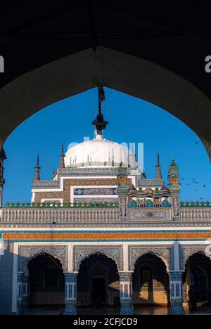 Schrein in bhit shah, sindh Pakistan Stockfoto