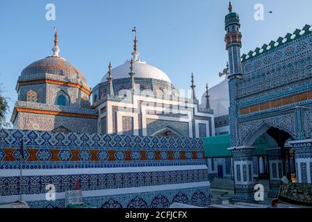 Schrein in bhit shah, sindh Pakistan Stockfoto