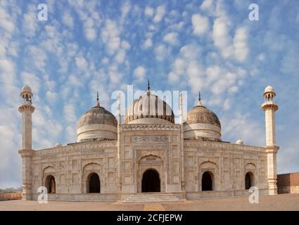 Festungen und Burgen in der Wüste Pakistans Stockfoto