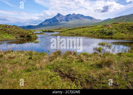 Storr Lochs, Isle of Skye, Schottland, Vereinigtes Königreich Stockfoto