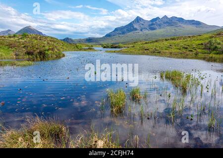 Storr Lochs, Isle of Skye, Schottland, Vereinigtes Königreich Stockfoto