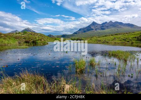 Storr Lochs, Isle of Skye, Schottland, Vereinigtes Königreich Stockfoto