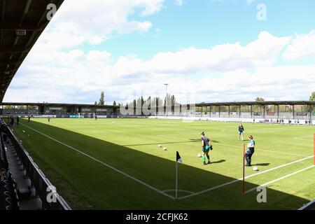 Dartford, Großbritannien. September 2020. Eine allgemeine Ansicht des Stadions während des FA Women's Championship Matches London City Lionesses gegen Sheffield United Women. Jacques Feeney/SPP Kredit: SPP Sport Pressefoto. /Alamy Live Nachrichten Stockfoto