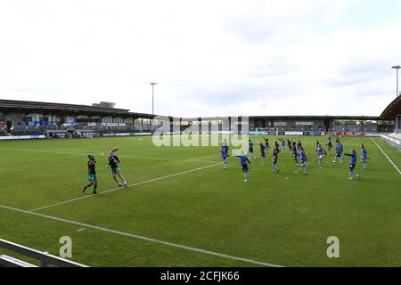 Dartford, Großbritannien. September 2020. Eine allgemeine Ansicht des Stadions während des FA Women's Championship Matches London City Lionesses gegen Sheffield United Women. Jacques Feeney/SPP Kredit: SPP Sport Pressefoto. /Alamy Live Nachrichten Stockfoto