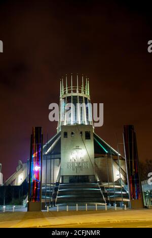 Metropolitan Cathedral of Christ the King in Liverpool, Großbritannien Stockfoto