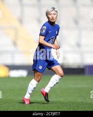 Chelsea's Ji so-yun während des FA Women's Super League Spiels im Leigh Sports Village Stadium, Manchester. Stockfoto