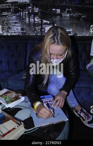 Rebecca Zöller beim Wiedersehen ehemaliger Big Brother Bewohner,Lionbeast Event im VIP Incavall Club in Köln . 05.09.2020 Stockfoto
