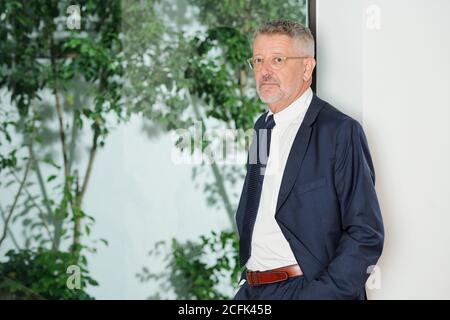 Erfolgreicher Senior Entrepreneur Stockfoto