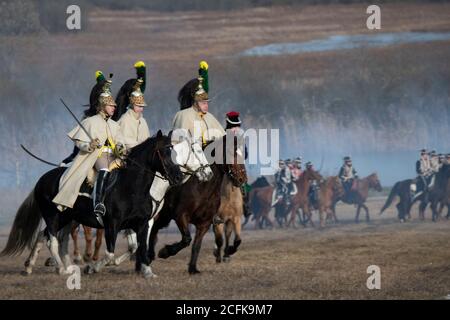 Schlacht der Beresina Gedenkfeier , 2019 , Weißrussland Stockfoto