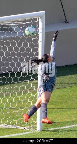 Barueri, Brasilien. September 2020. 0) während des Spiels von Santose Sao Paulo in der Arena Barueri. Kredit: Richard Callis/FotoArena/Alamy Live Nachrichten Stockfoto