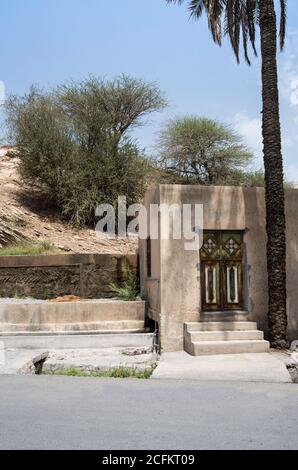 Altes Haus in Oman Stockfoto